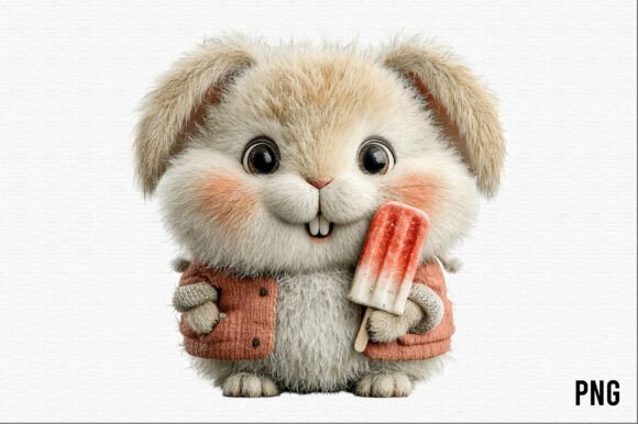 Download Free Summer Ice Cream Animals Clipart - Premium Resources