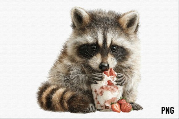 Download Summer Ice Cream Animals Clipart - Premium Resources