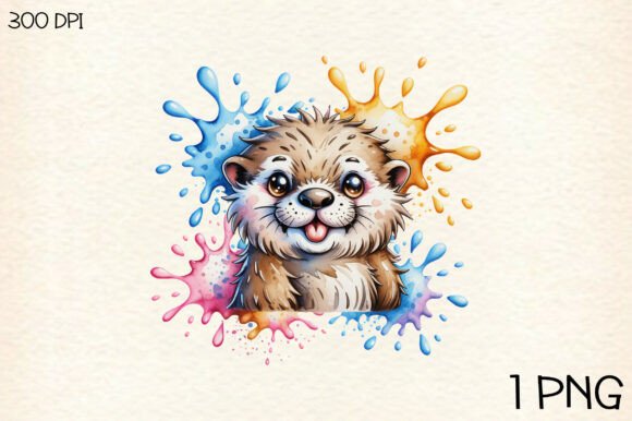 Download Watercolor Funny Cute Animal PNG Clipart - Premium Resources